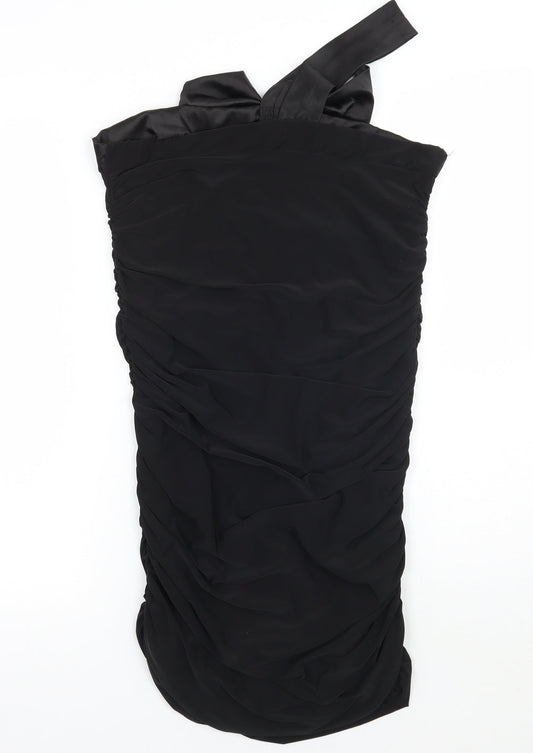 Ayanapa Womens Black Batik  A-Line  Size 14