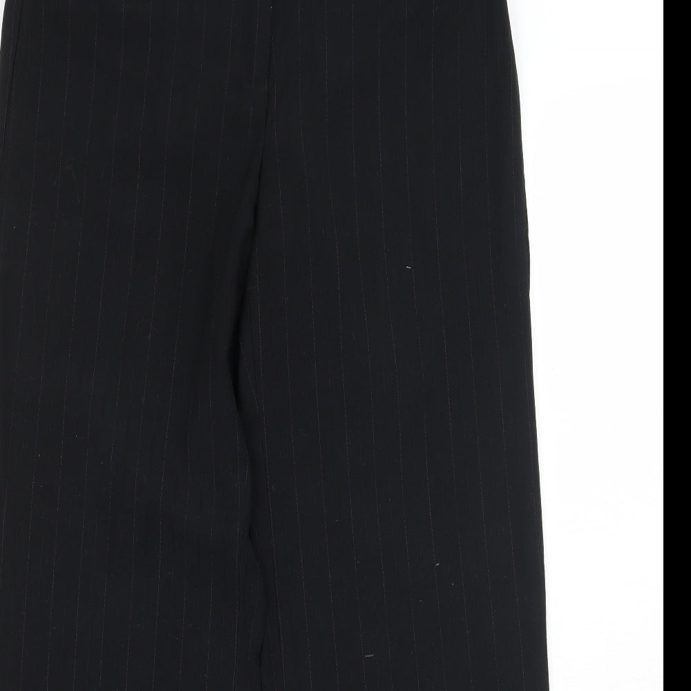 M&Co Womens Black   Trousers  Size 10 L28 in