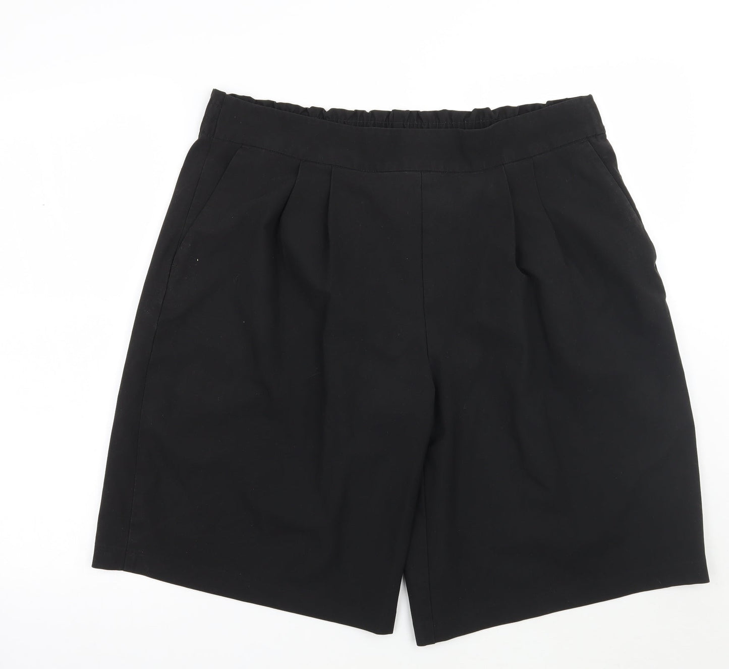 Marks and Spencer Womens Black   Cropped Trousers   - age 17-18
