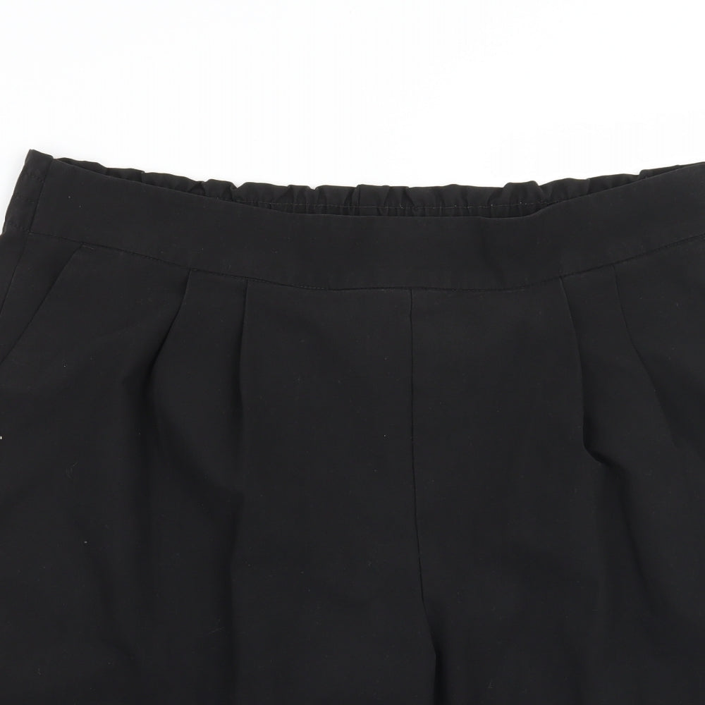 Marks and Spencer Womens Black   Cropped Trousers   - age 17-18
