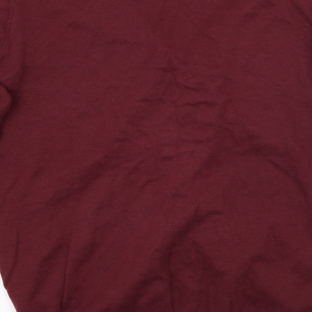 Marks and Spencer Womens Red   Cardigan Jumper   - age 17-18