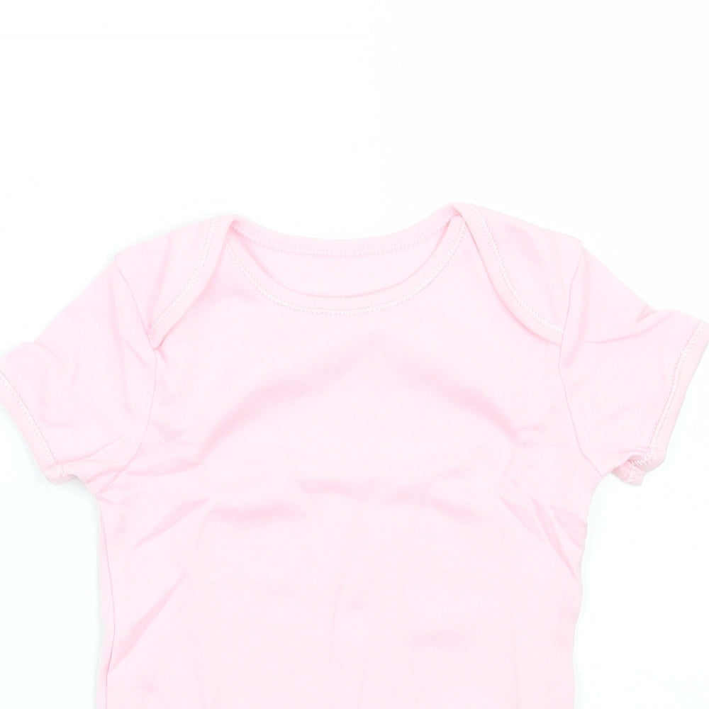 George Girls Pink   Babygrow One-Piece Size 18-24 Months