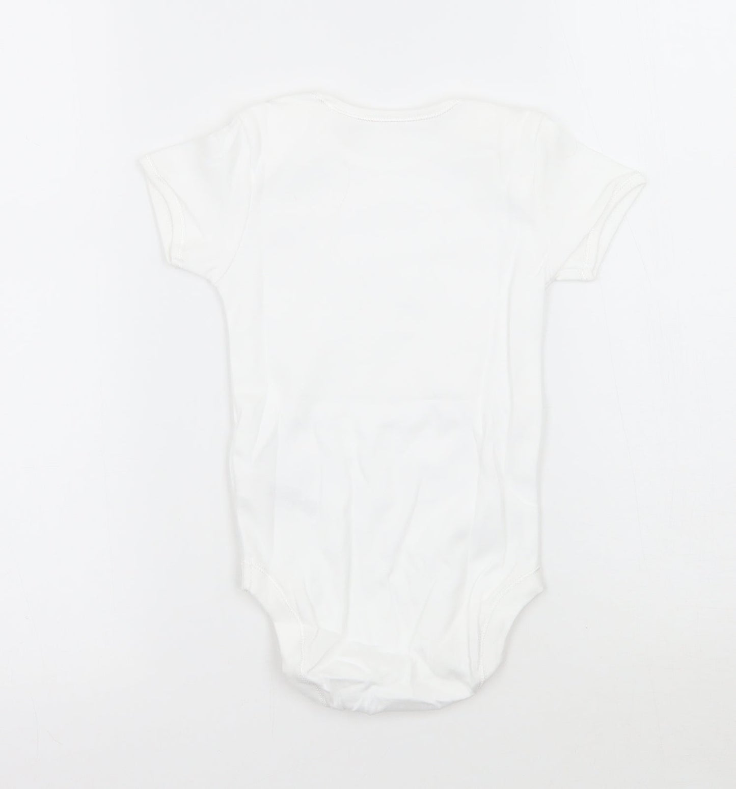 George Baby White   Babygrow One-Piece Size 18 Months