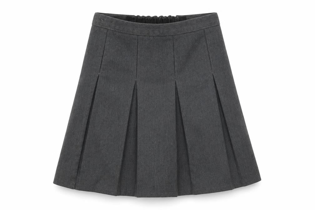 Marks and Spencer Girls Grey   A-Line Skirt Size 8-9 Years