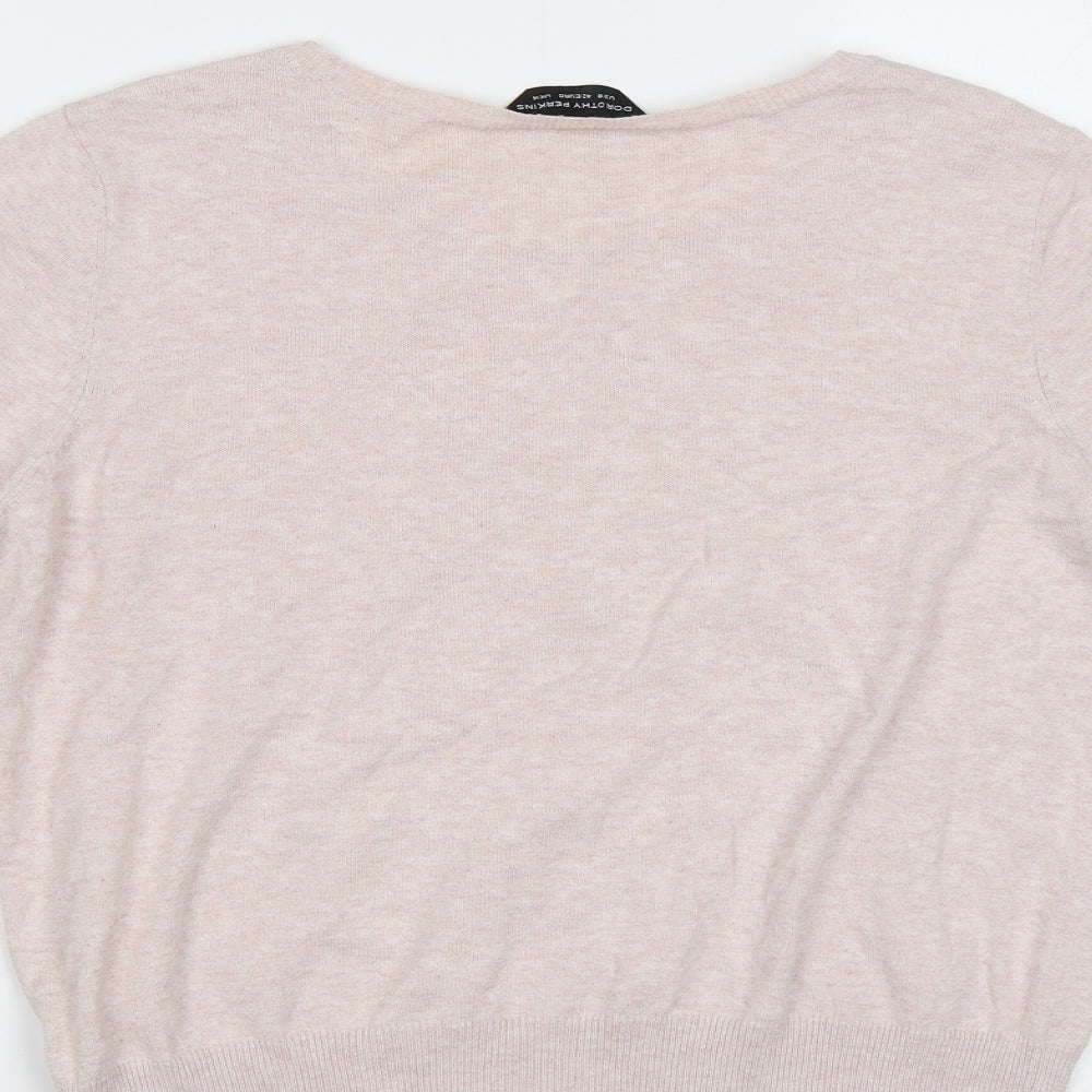 Dorothy Perkins Womens Pink   Pullover Jumper Size 14