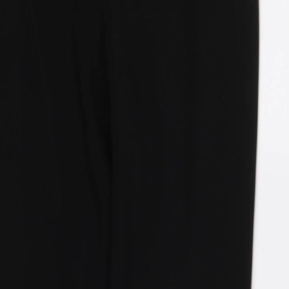 M&S Womens Black   Dress Pants Trousers Size 12 L32 in