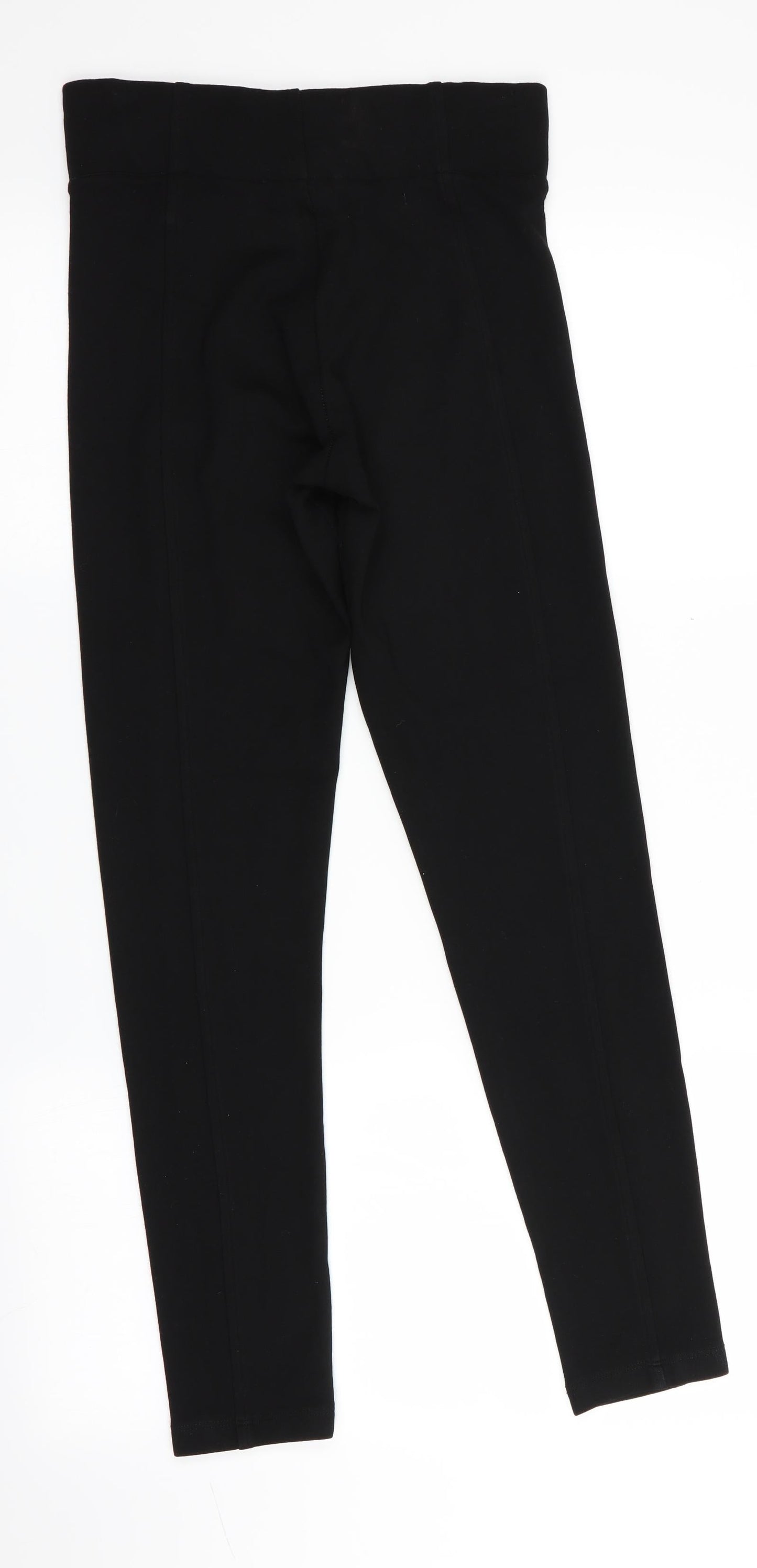 Via Appia Womens Black   Jegging Leggings  L28 in - Deep Elastic Waistband