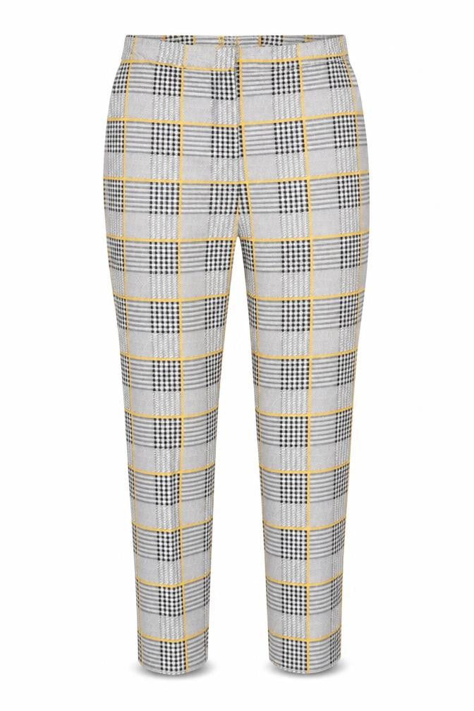 SheIn Womens Grey Plaid  Trousers  Size M L26 in