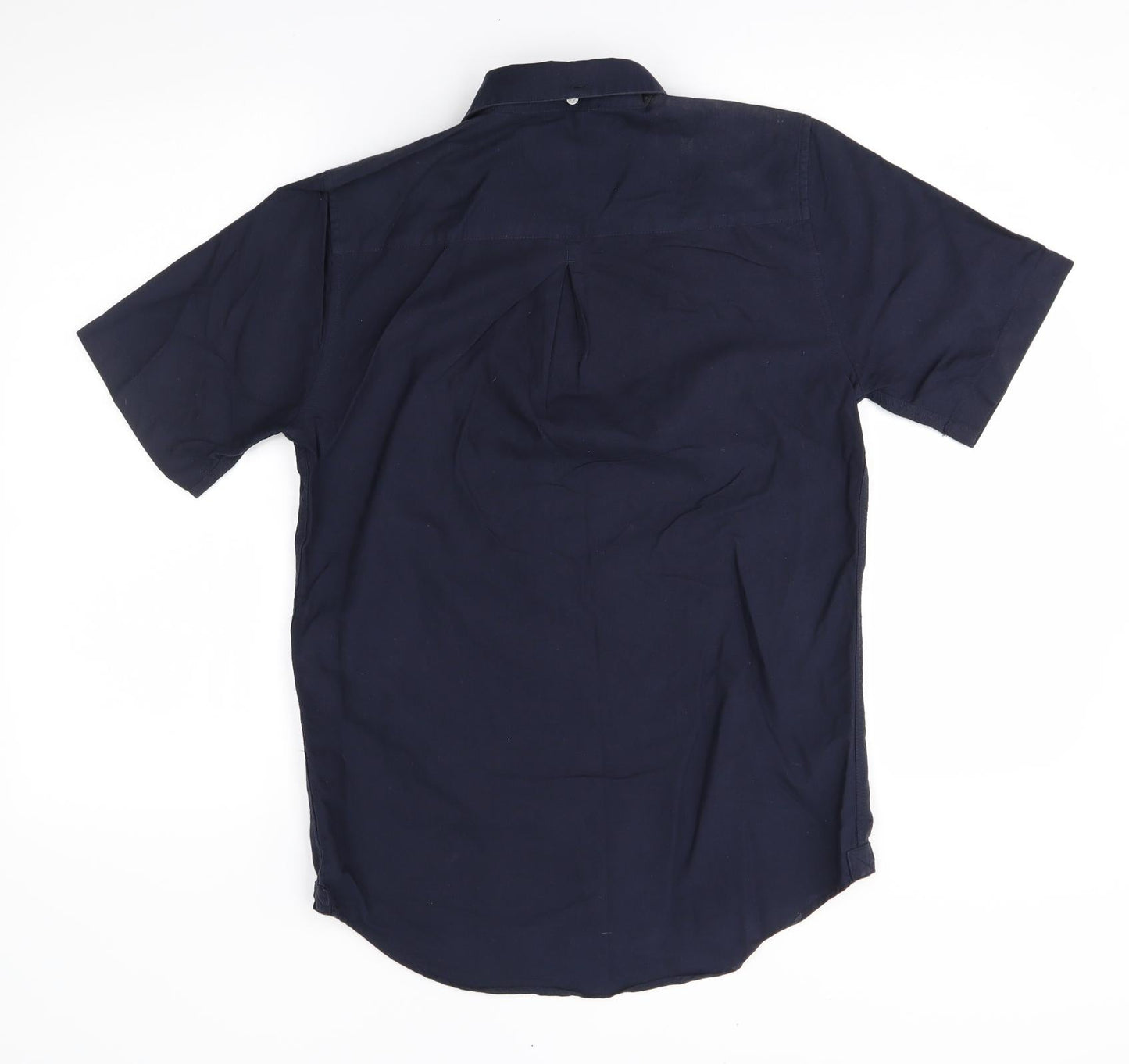 River Island Mens Blue    Button-Up Size XS