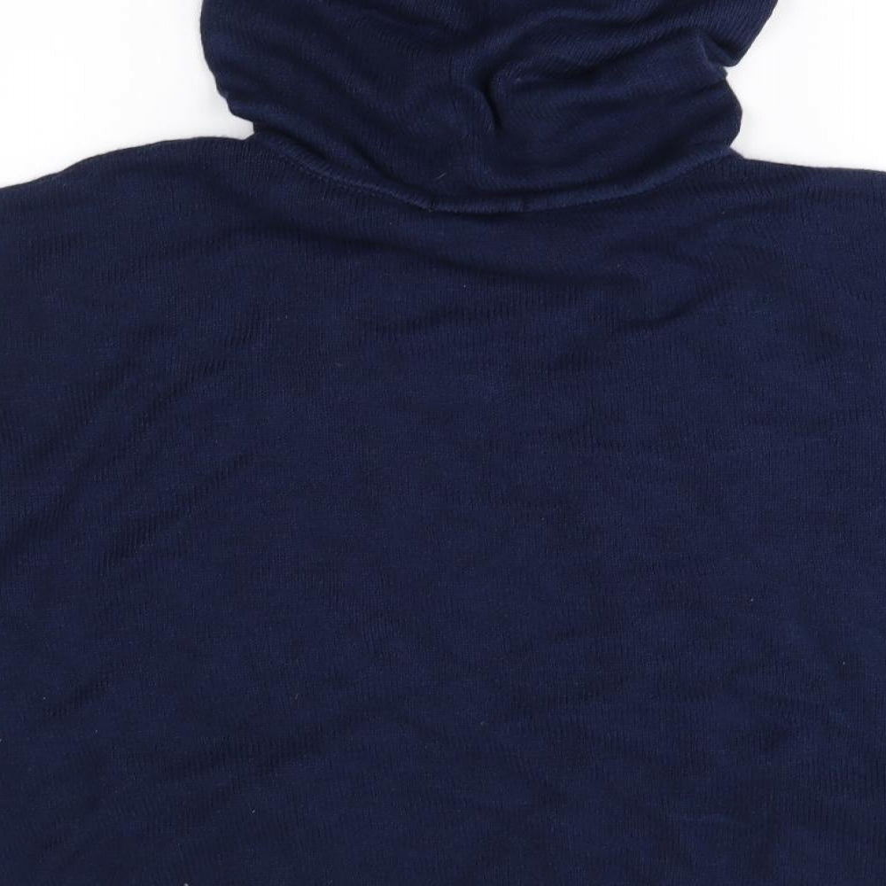TU Womens Blue   Pullover Hoodie Size L