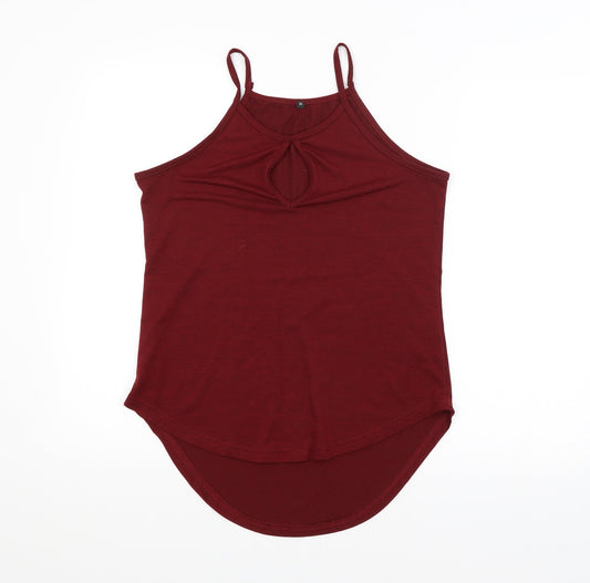 Preworn Womens Red   Basic Tank Size M