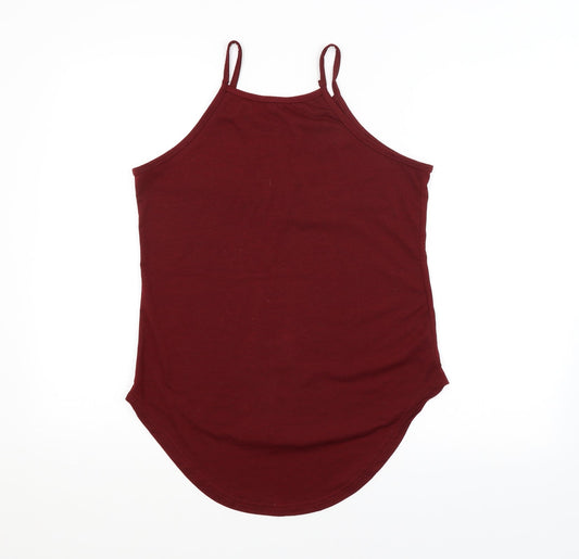 Preworn Womens Red   Basic Tank Size M