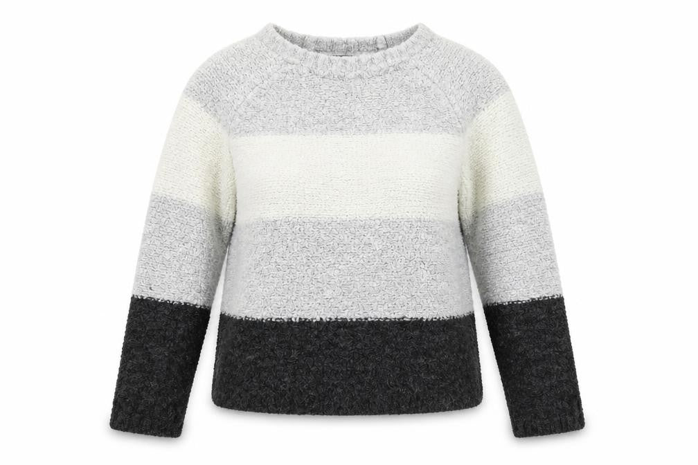 Primark Womens Multicoloured Striped  Pullover Jumper Size 12