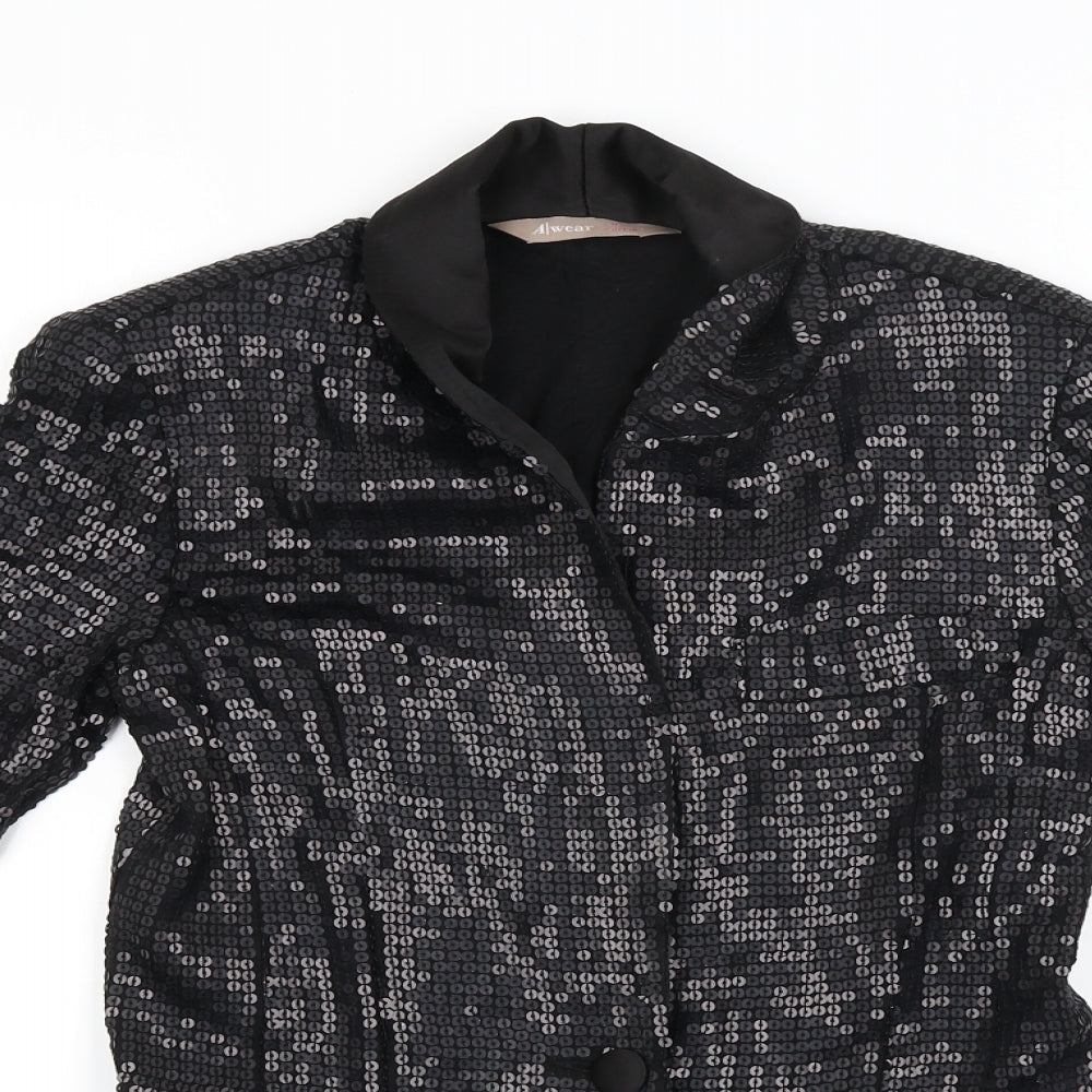 Preworn Womens Black   Jacket  Size 8