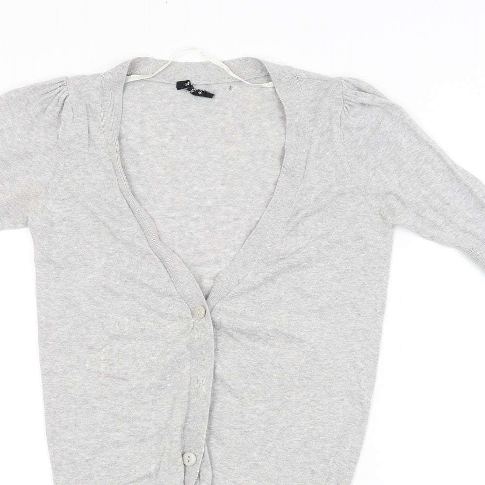 Atmosphere Womens Grey   Cardigan Jumper Size 8
