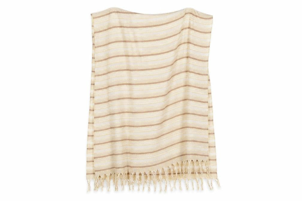 H&M Womens Multicoloured Striped   Shawl/Wrap