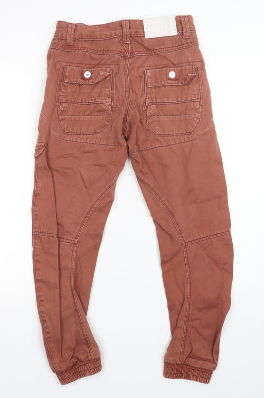 ETO Mens Brown   Straight Jeans Size 26 L26 in