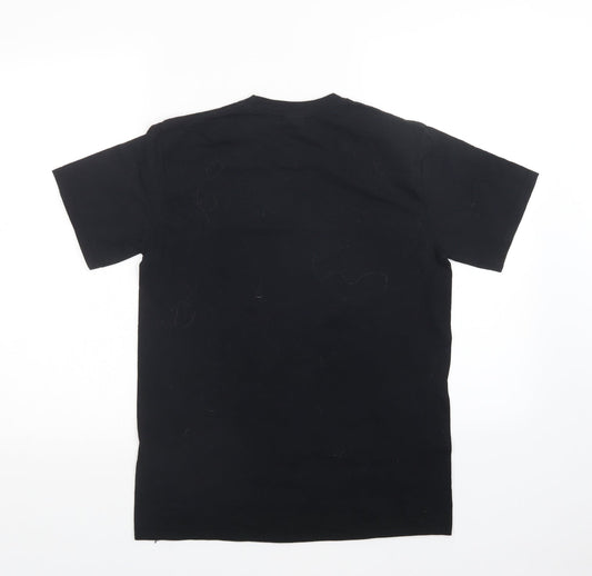Gildan Mens Black    T-Shirt Size M
