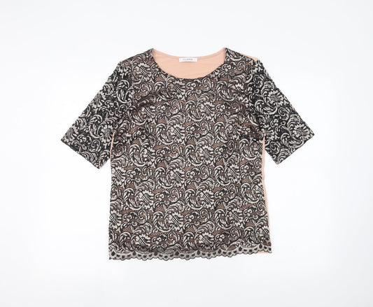 Marks and Spencer Womens Pink   Basic T-Shirt Size 10