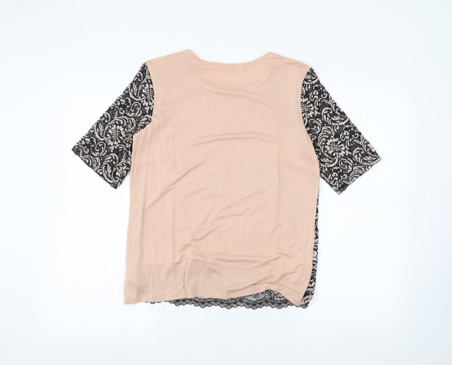Marks and Spencer Womens Pink   Basic T-Shirt Size 10