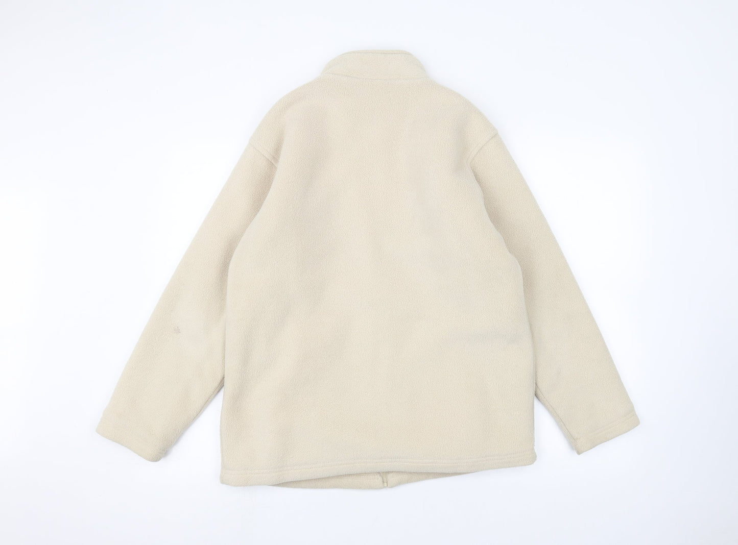 EWM Womens White   Full Zip Jumper Size S