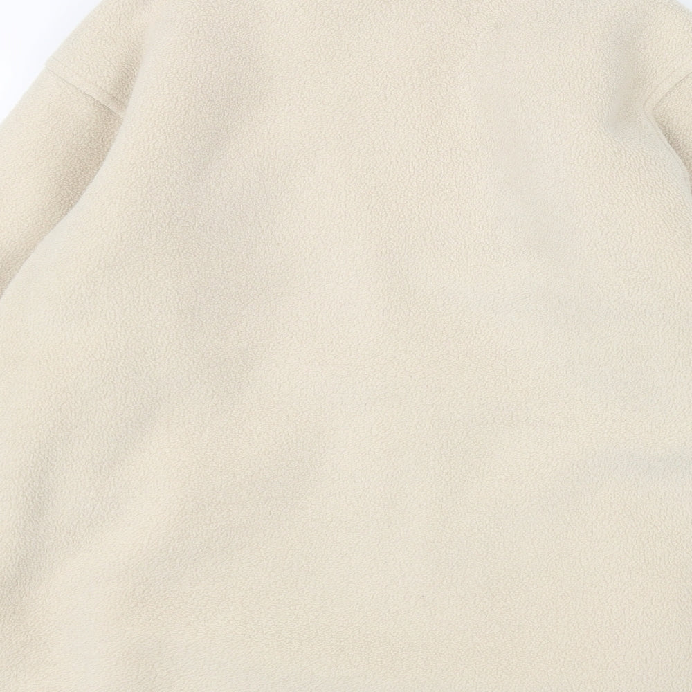 EWM Womens White   Full Zip Jumper Size S