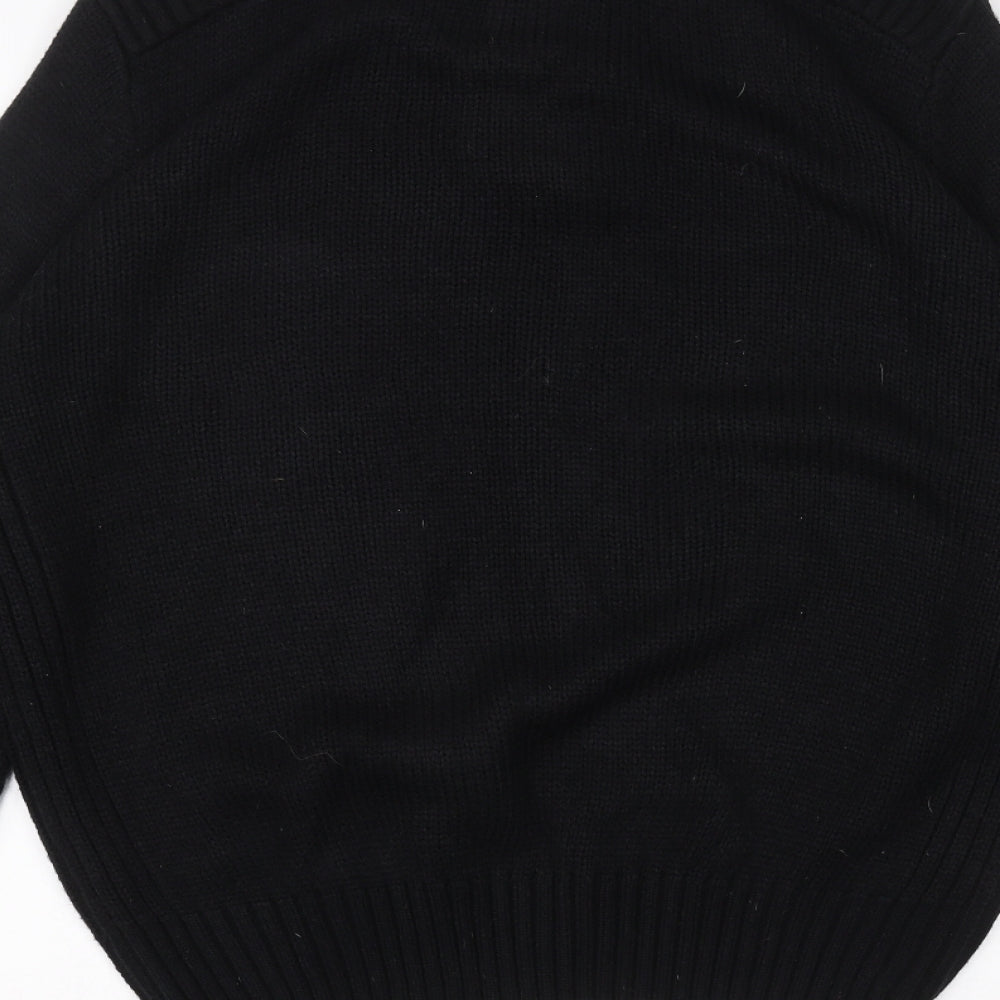 Kensington Mens Black   Pullover Jumper Size L