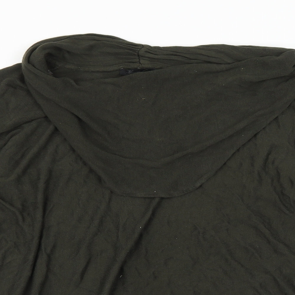 Kenneth Coce Womens Green   Basic T-Shirt Size L