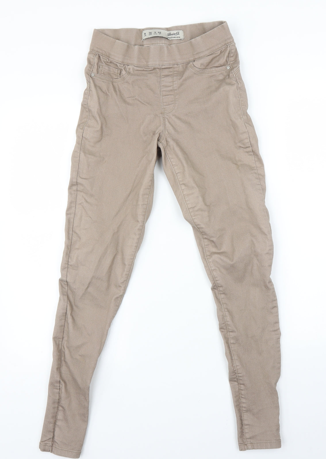 Atmosphere Womens Beige   Trousers  Size 8 L26 in