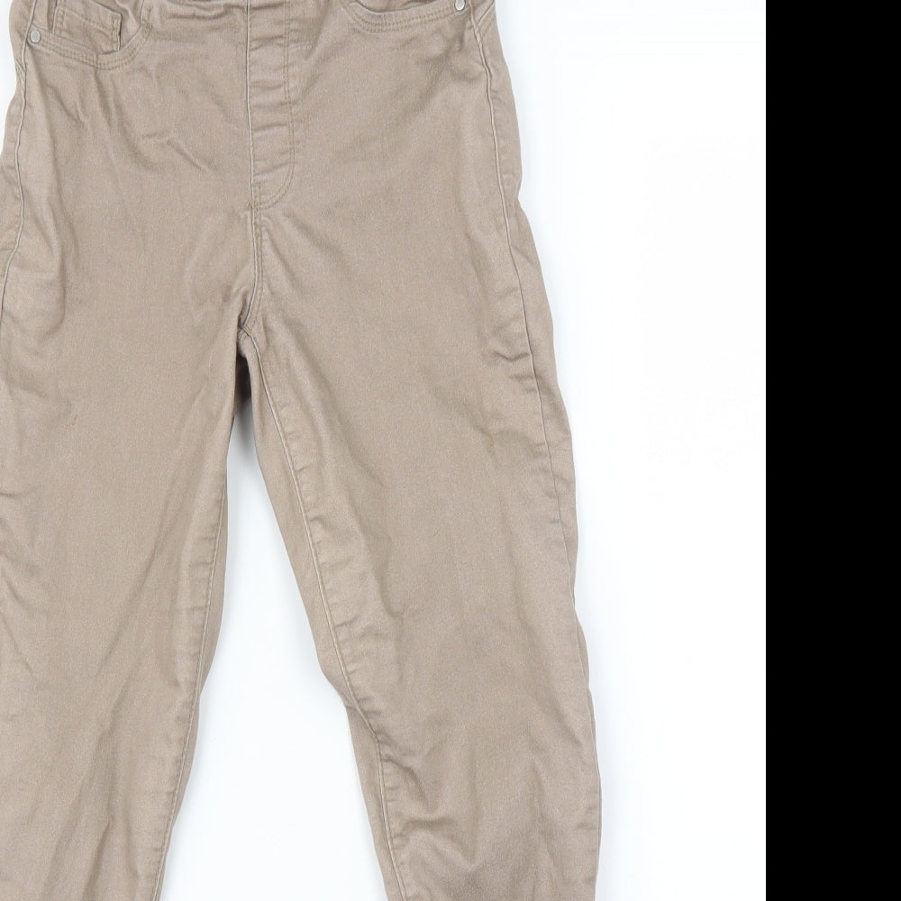 Atmosphere Womens Beige   Trousers  Size 8 L26 in