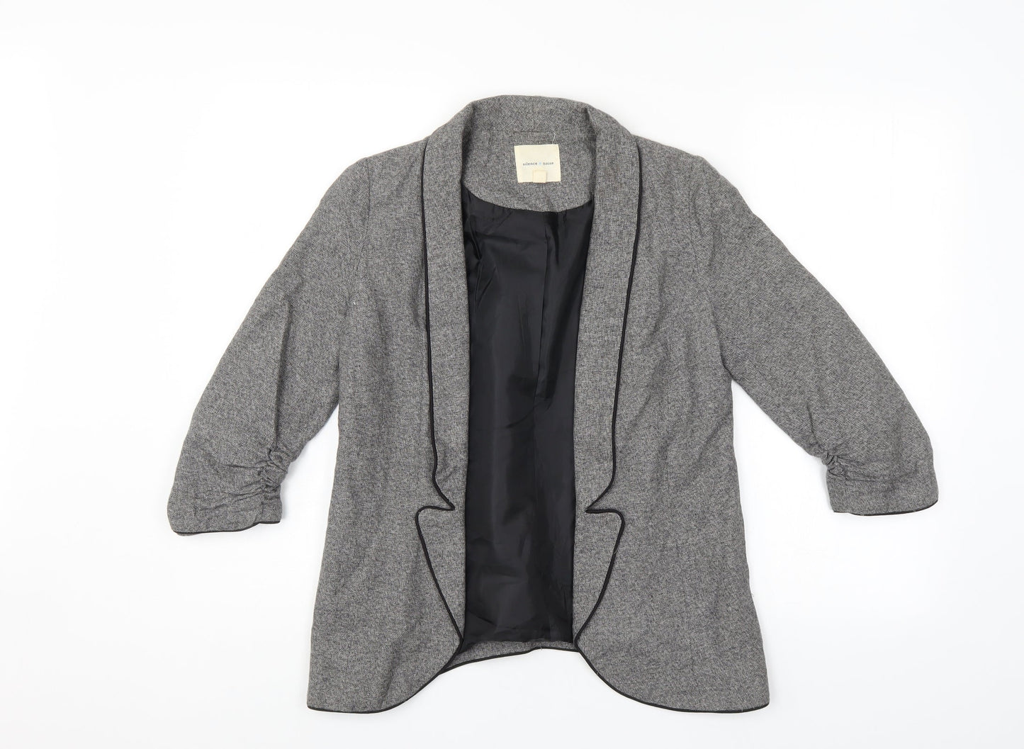 Silence & Noise Womens Grey   Jacket Blazer Size XS