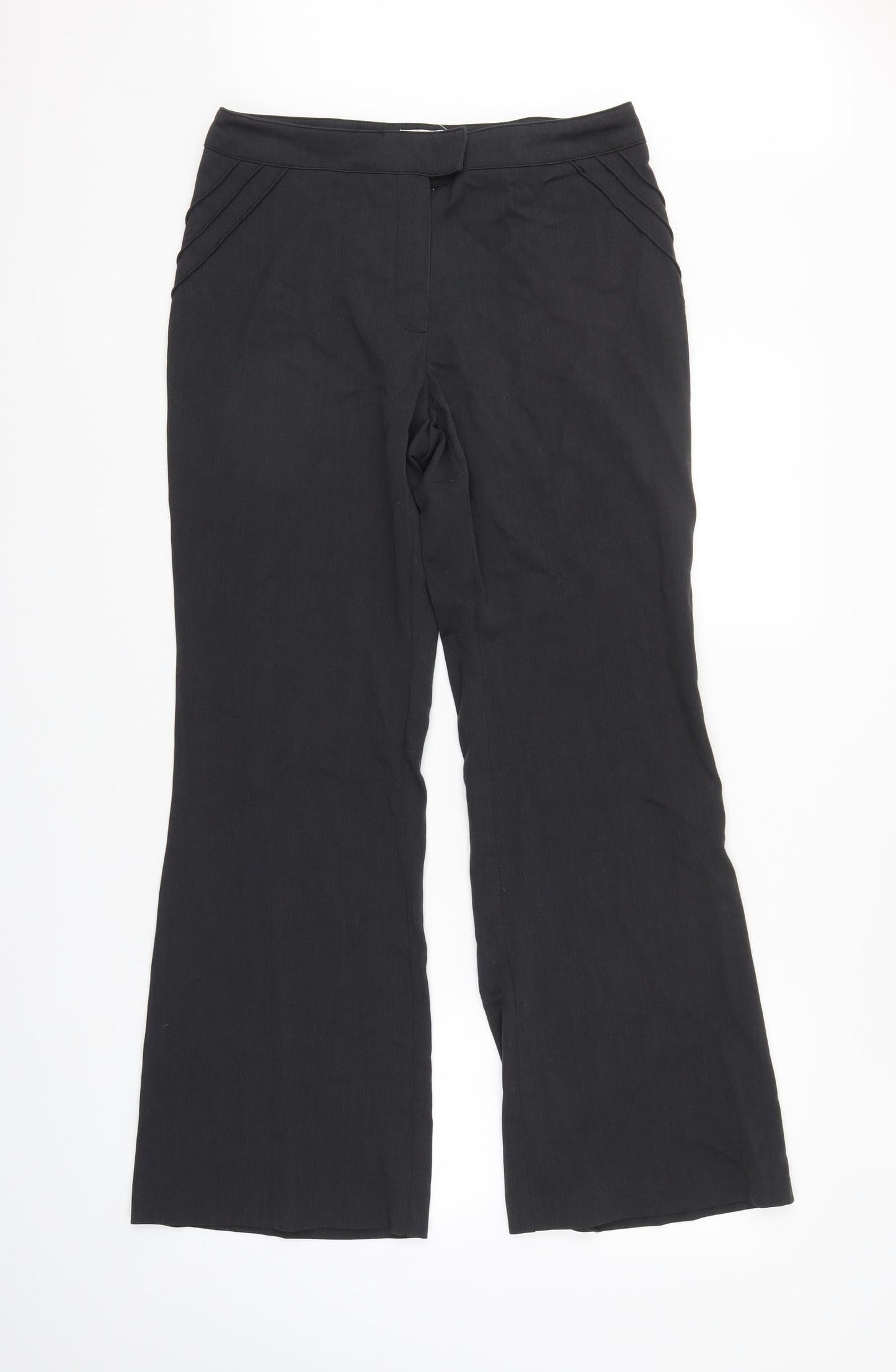 Klass Womens Grey   Trousers  Size 12 L29 in