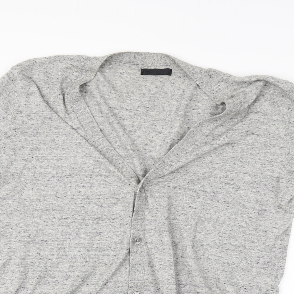 ASOS Womens Grey   Cardigan Jumper Size XL