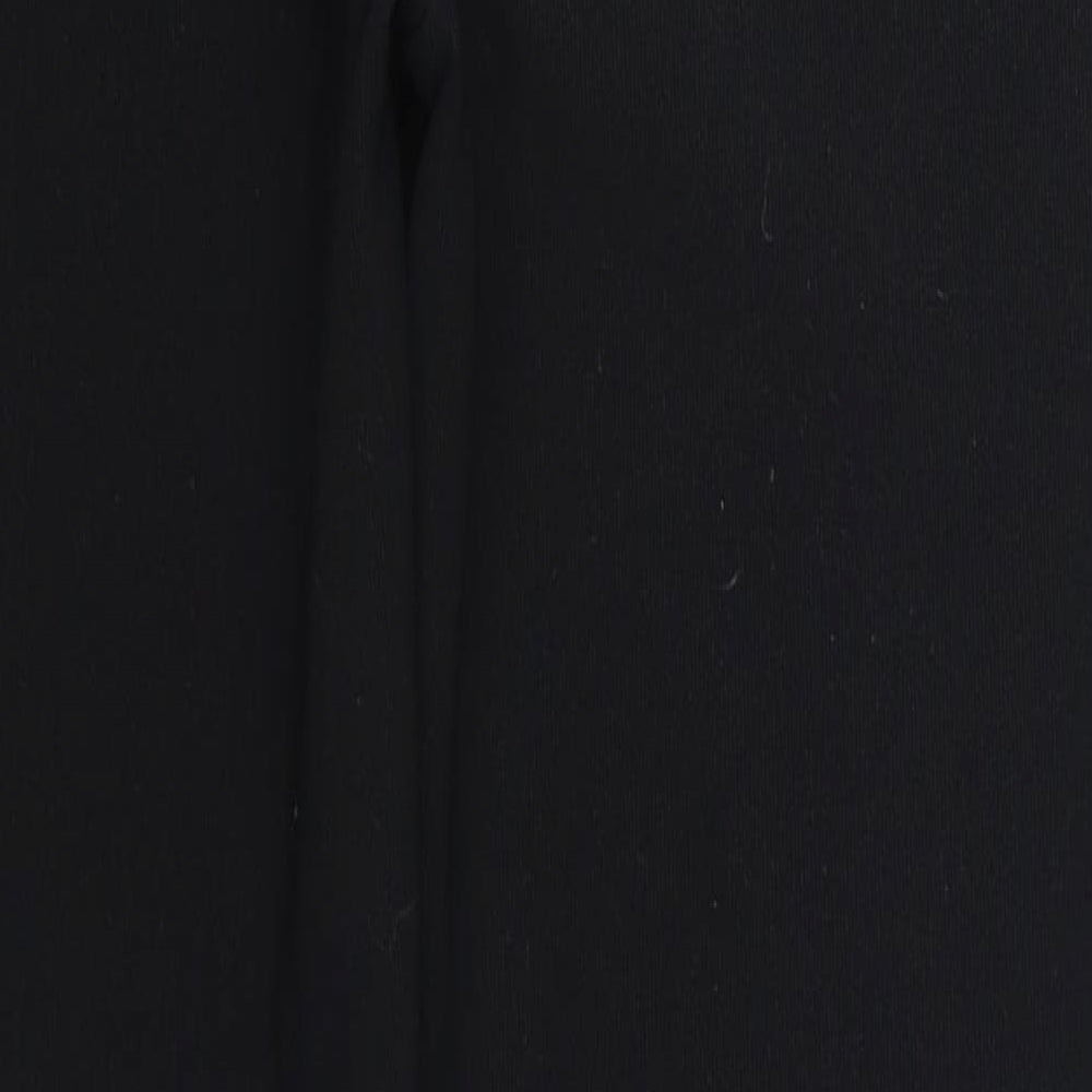 Preworn Womens Black   Trousers  Size 8 L25 in