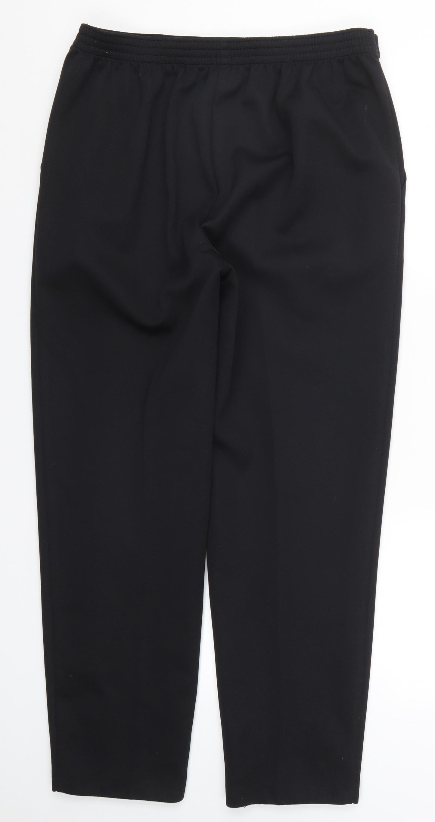 Marks and Spencer Womens Black   Trousers  Size 16 L28 in