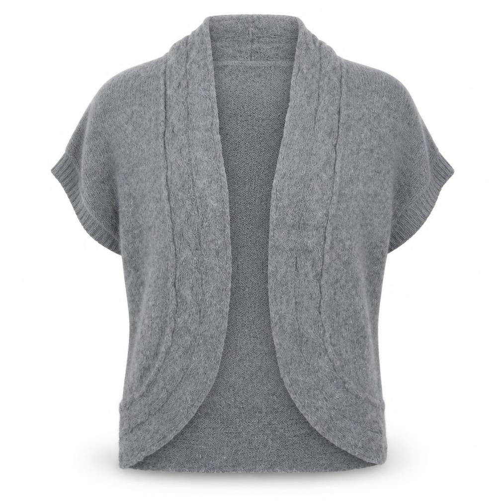 Rose & Crown Womens Grey  Knit Cardigan Jumper Size 12