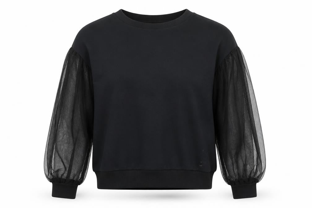 H&M Womens Black  Knit Pullover Jumper Size S
