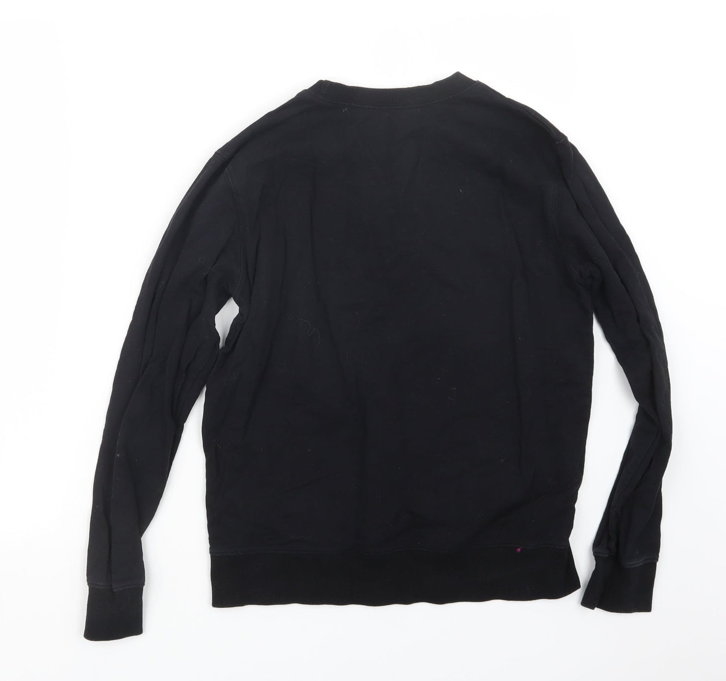 Preworn Womens Black  Knit Pullover Jumper Size M