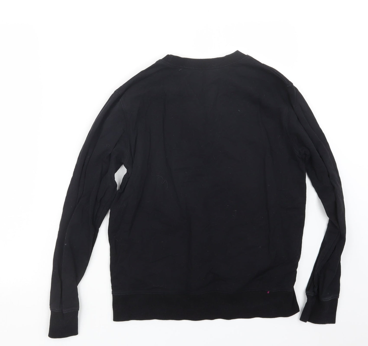 Preworn Womens Black  Knit Pullover Jumper Size M