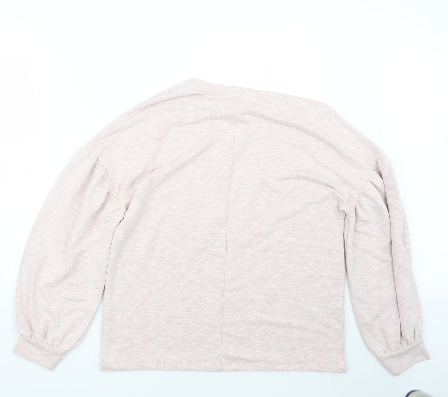 Papaya Womens Pink  Knit Pullover Jumper Size M