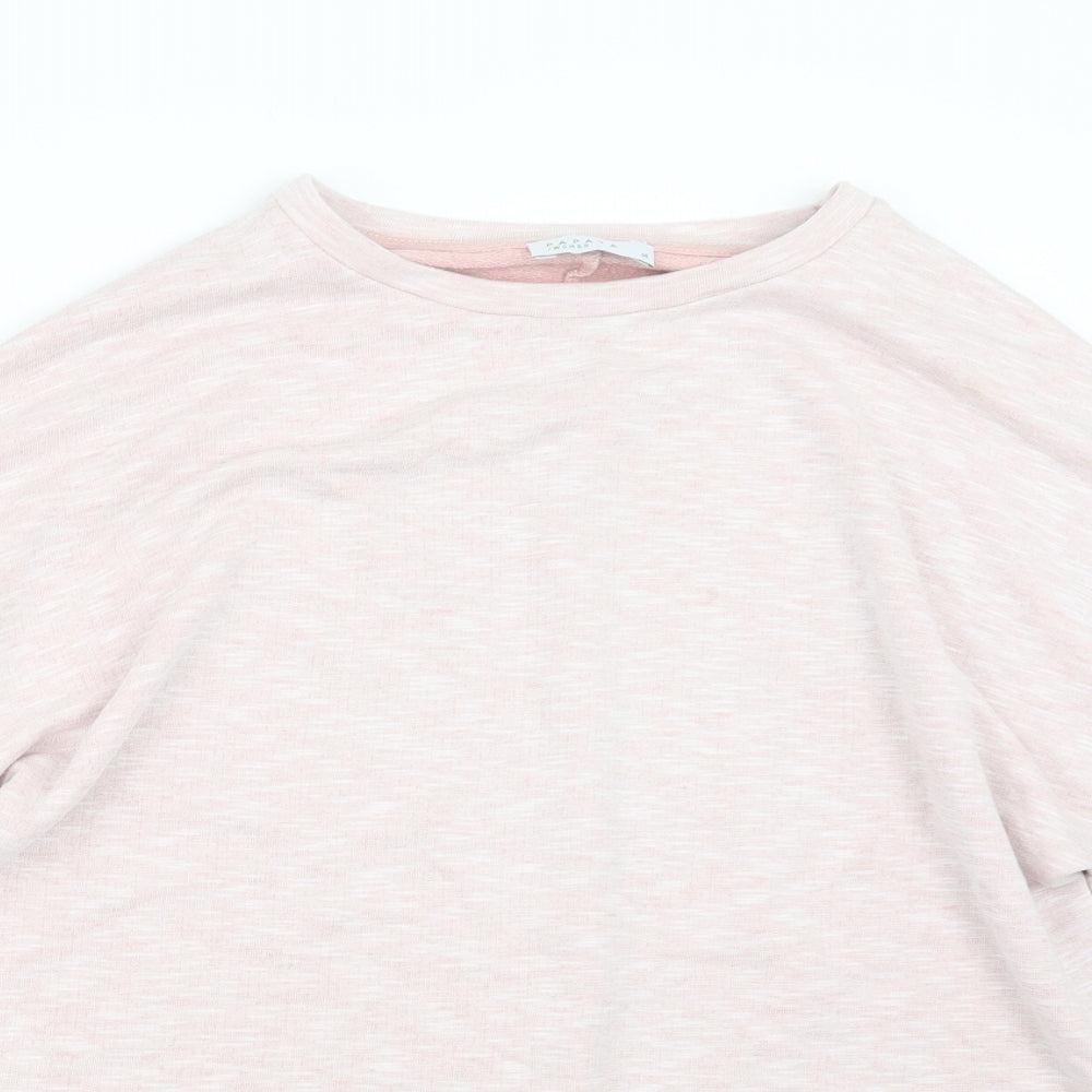 Papaya Womens Pink  Knit Pullover Jumper Size M