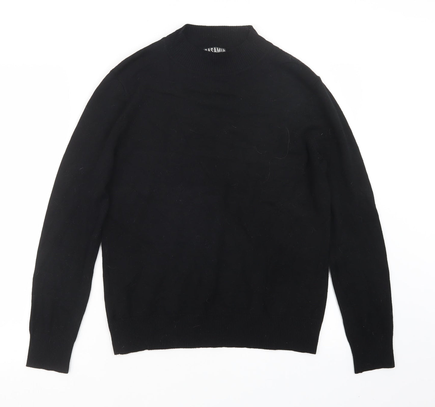 Casamia Womens Black  Knit Pullover Jumper Size M