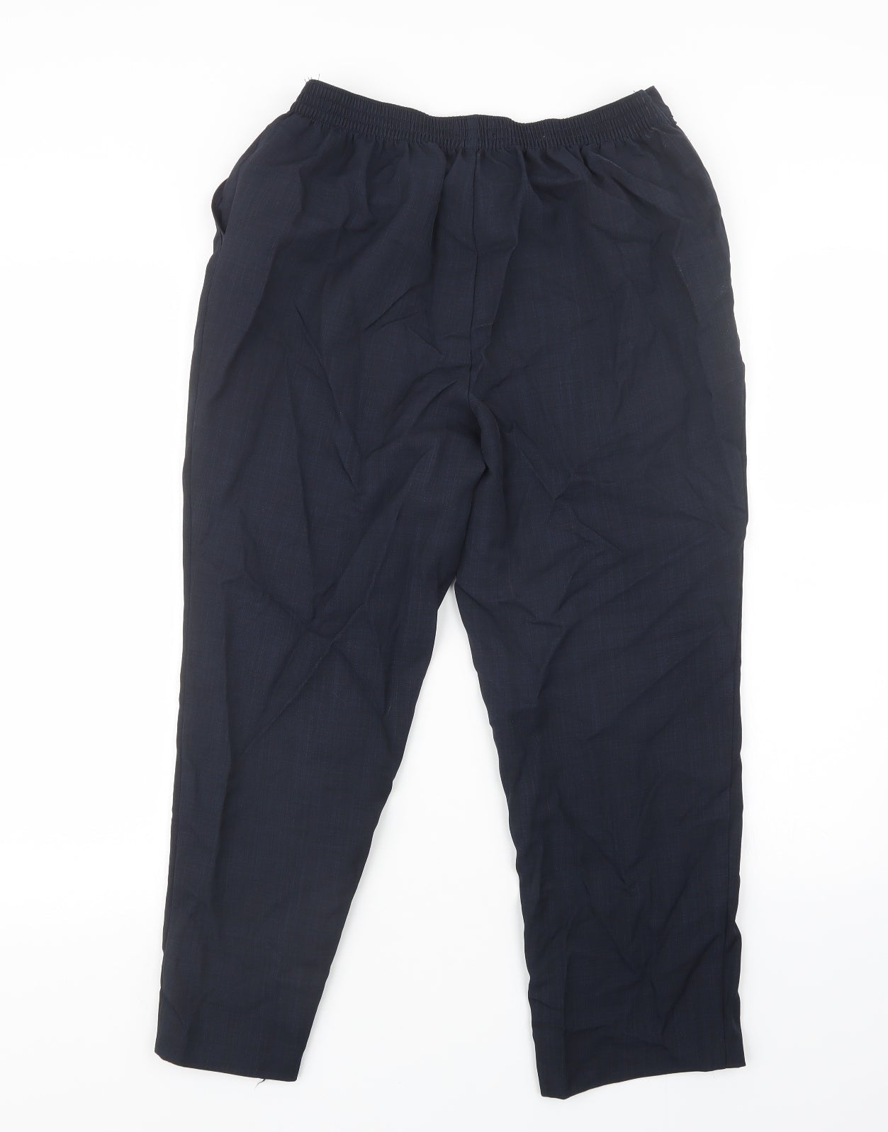 Marks and Spencer Womens Blue   Trousers  Size 14 L24 in