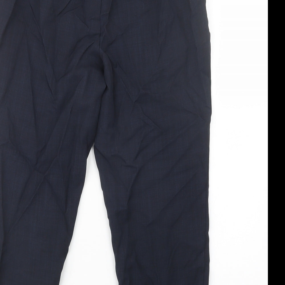 Marks and Spencer Womens Blue   Trousers  Size 14 L24 in