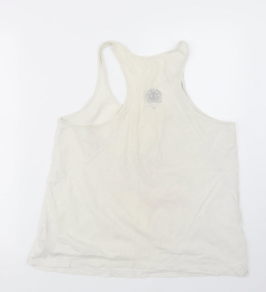 Element Advocates Womens White   Basic Tank Size M