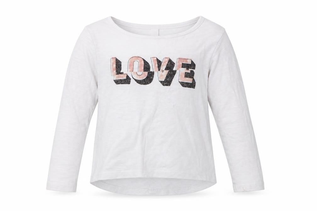 TU Girls White   Basic T-Shirt Size 3 Years