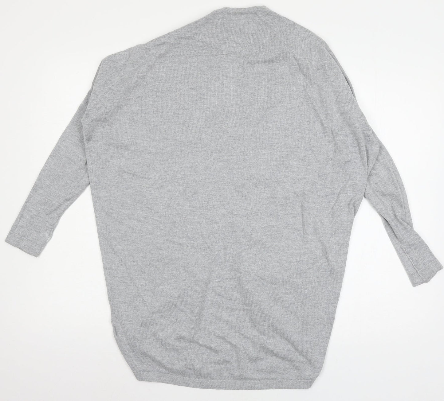 Warehouse Womens Grey  Knit Cardigan Jumper Size S