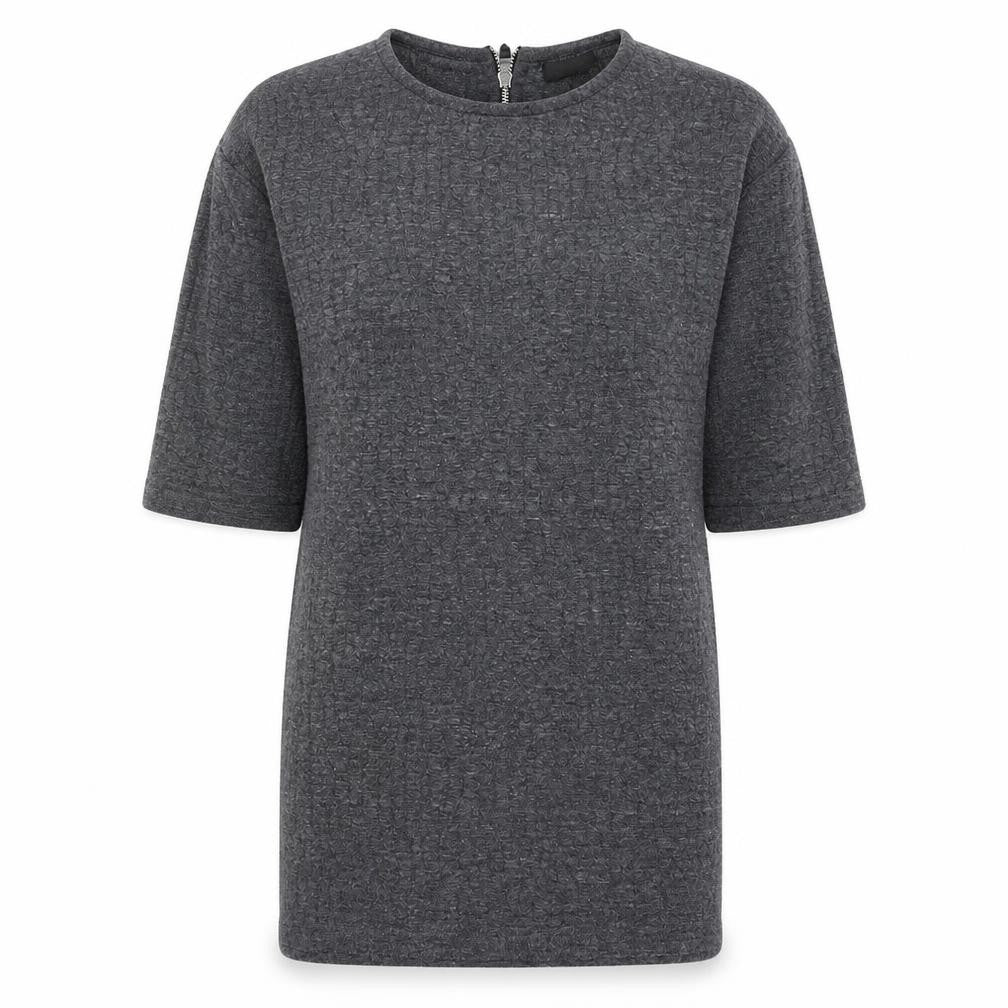 Topshop Womens Grey  Knit Pullover Jumper Size 10