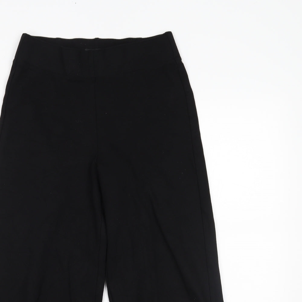 NEXT Womens Black   Trousers  Size 10 L20 in