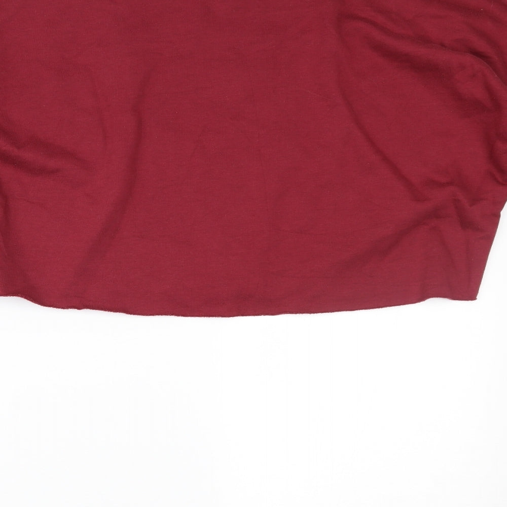 Primark Womens Red   Pullover Jumper Size 2XS